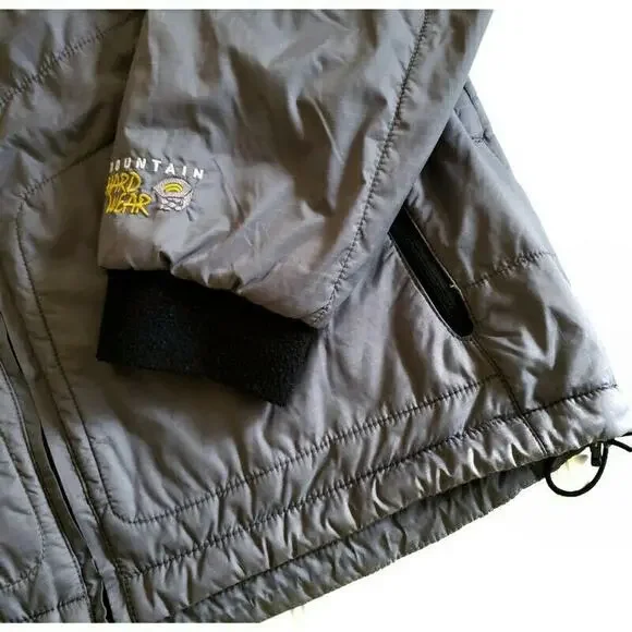 MOUNTAIN HARDWEAR mens lightweight puffer activewear jacket in gray Size Large - Picture 5 of 8